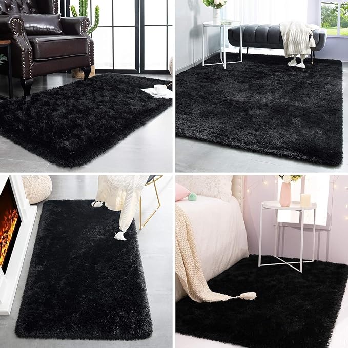 TWINNIS Super Soft Shaggy Rugs Fluffy Carpets, 9x11 Feet, Indoor Modern Plush - Image 5