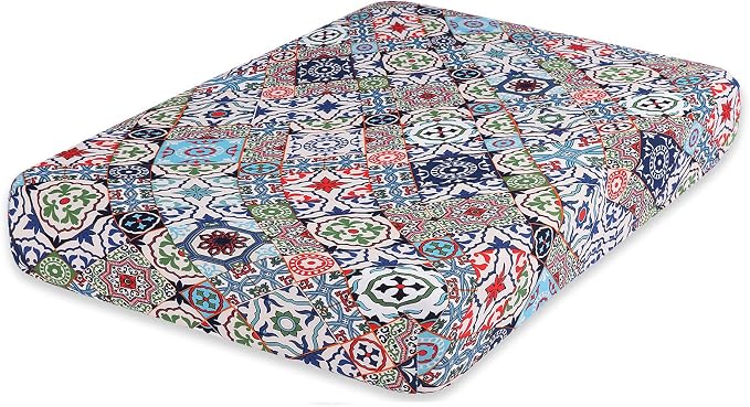 hyha Printed Couch Cushion Covers, Floral Sofa Covers Washable by hyha