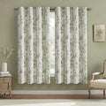 Floral Blackout Curtains Sage Green Printed Curtains Floral Blackout Curtains by Unknown