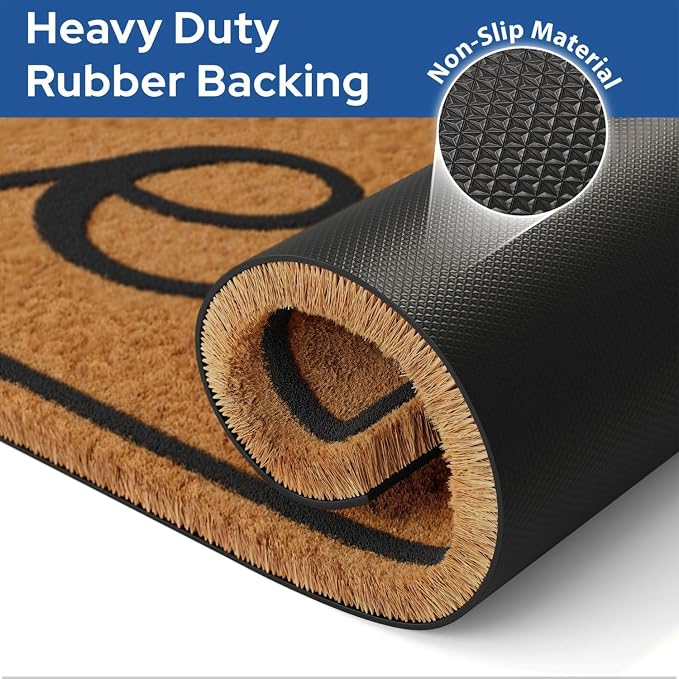 Barnyard Designs Natural Coco Coir Heavy Duty Backing Doormat - Image 7