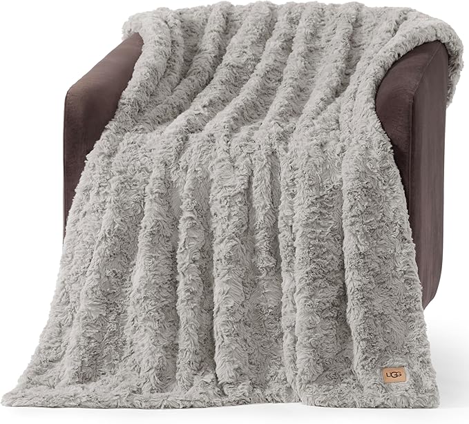 UGG Adalee Faux Fur Throw Blanket by UGG