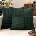 MIULEE Army Green Decorative Throw Pillow Covers 16x16 Inch by MIULEE