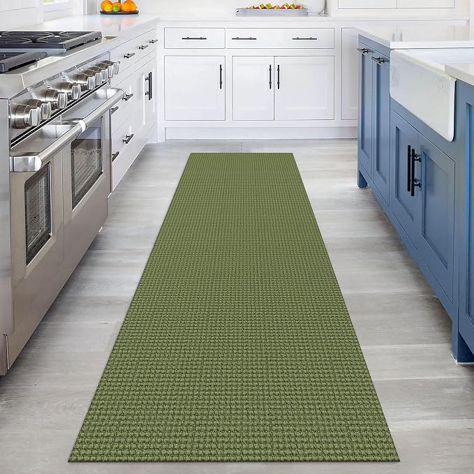 KOZYFLY Runners for Hallways 3x8 ft Washable Kitchen Runner Non Slip Rubber - Image 2