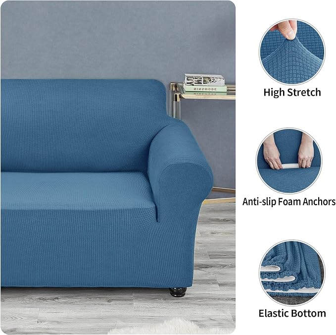 Joccun Stretch Couch Cover Slipcovers, 1-Piece Sofa Covers - Image 5
