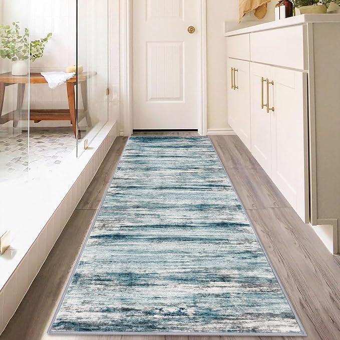 KOZYFLY Runner Rug 3x8 Modern Ombre Runners - Image 7