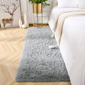 Amearea Shag Fluffy Runner Rug for Bedroom Girls Living Room, 2x6 Feet Extra by AmeareaDirect