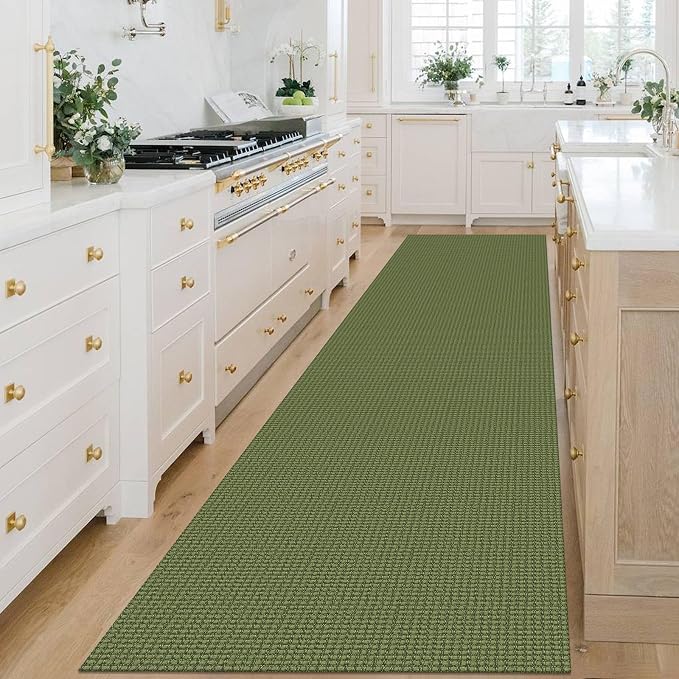 KOZYFLY Extra Long Runners for Hallways 3x14 ft Washable Kitchen Runner Non - Image 2