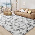 LOCHAS Ultra Soft Indoor Modern Area Rugs 8 x10, Fluffy Living Room Carpets by LOCHAS