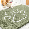 Smiry Dog Door Mat for Muddy Paws, Absorbent Dirt Trapper Non Slip Quick Dry by Smiry