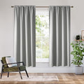 RYB HOME Bedroom Blackout Curtains 63 inches Long, 100% Blackout Thermal by RYBHOME