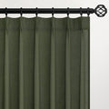 Pinch Pleated 63 Inch Curtains 2 Panels by Topfinel