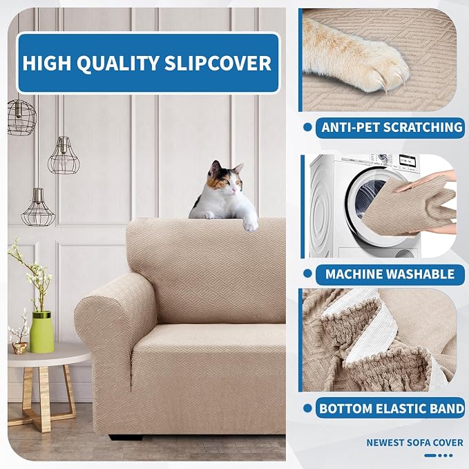 XINEAGE 2026 New 1 Piece Couch Covers - Image 6