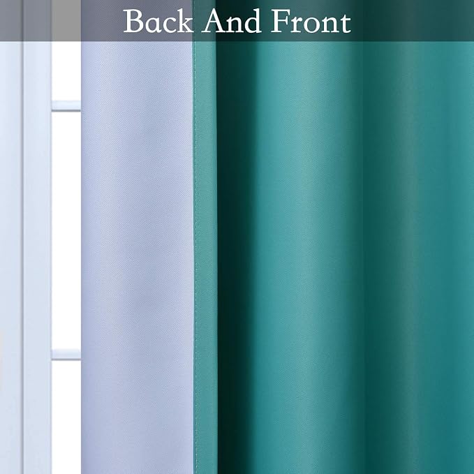 SimpleHome Ombre Room Darkening Curtains - Image 3