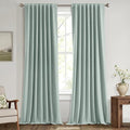 MIULEE 100% Blackout Linen Curtains by MIULEE