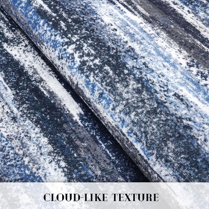 Lansny Modern Abstract Hallway Runner Rug - Image 8