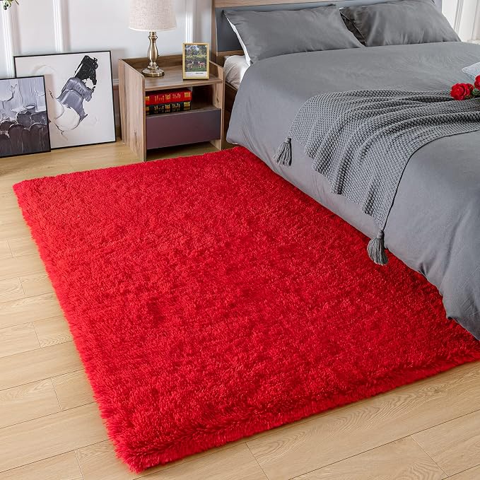Amearea Premium Soft Fluffy Area Rug Modern Shag Carpet, 3x5 Feet, Fuzzy Shaggy - Image 6