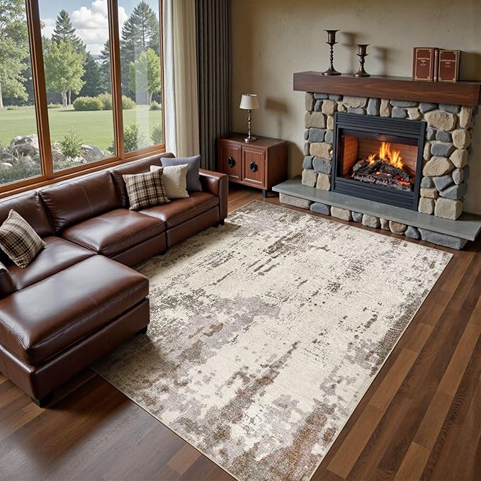 UERMEI 10x12 Area Rug Living Room Rugs by UERMEI