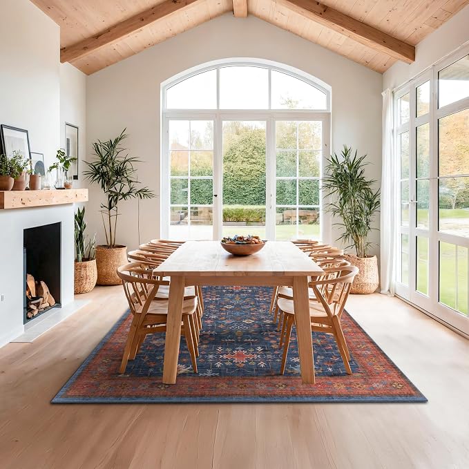 Hazo Haus 6x9 Dining Room Rugs for Under Table - Image 8