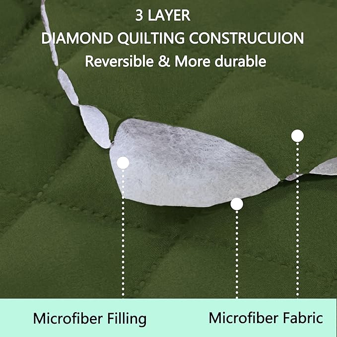 Reversible Sofa Covers Couch Cover Furniture Protector - Image 3