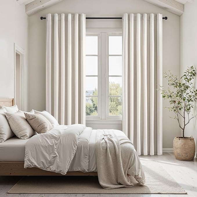 Ivory Birch 100% Blackout Curtains 96 Inches Long - Image 7