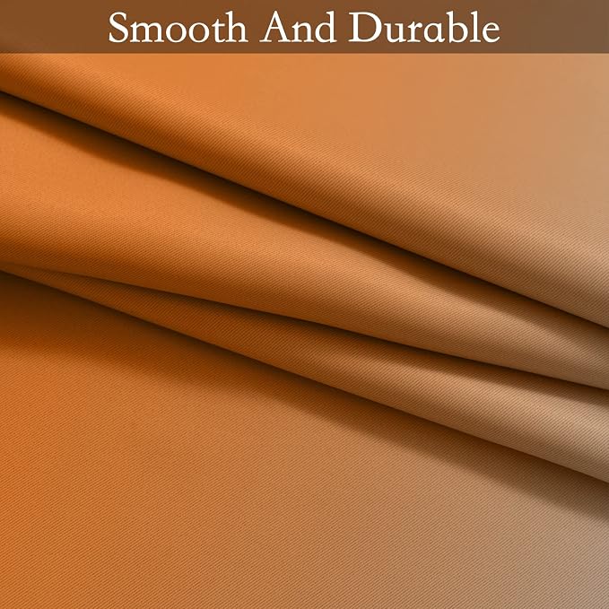SimpleHome Ombre Room Darkening Curtains 45 inches Length - Image 6