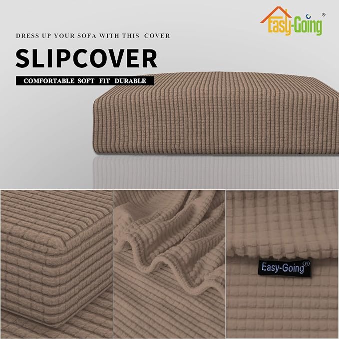 Easy-Going Stretch Cushion Cover Sofa Cushion Furniture Protector Sofa Seat - Image 3