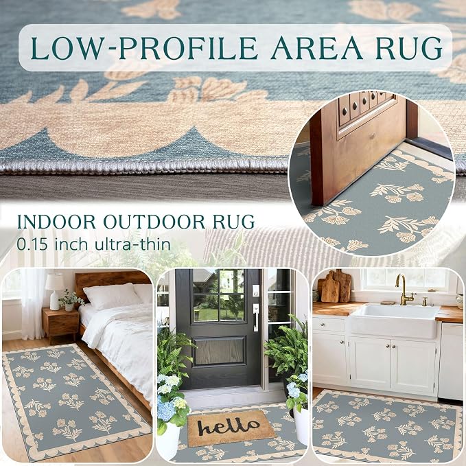 Floral Outdoor Rug - Image 6