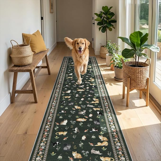 2x10 Washable Hallway Runner Rug - Image 8