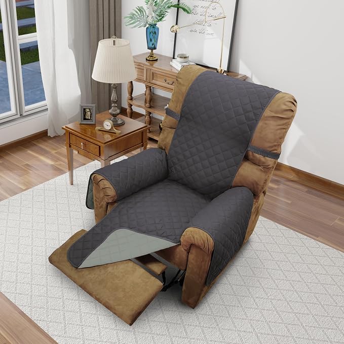 Recliner Chair Covers Reversible Sofa Cover Couch Cover by LuxshareHome
