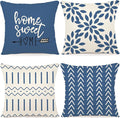 YCOLL Pillow Covers 16x16 Set of 4, Modern Sofa Throw Pillow Cover, Decorative by PillowCoversExpert