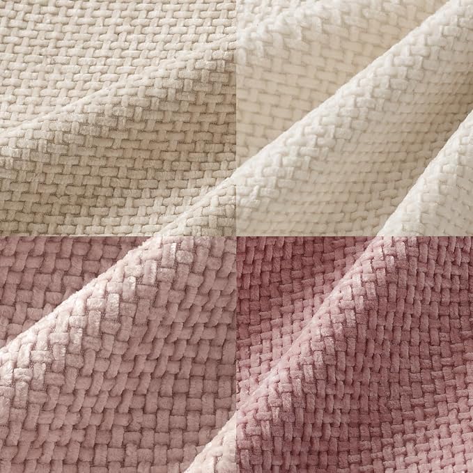 MIULEE Pack of 4 Valentines Couch Throw Pillow Covers 18x18 Inch Neutral Pink - Image 2