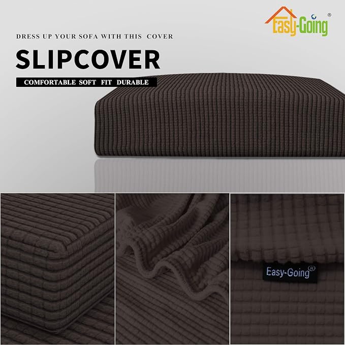 Easy-Going Stretch Cushion Cover Sofa Cushion Furniture Protector Sofa Seat - Image 3