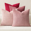 MIULEE Boho Farmhouse Throw Pillow Covers 18x18 Inch Set of 4 Romantic by MIULEE