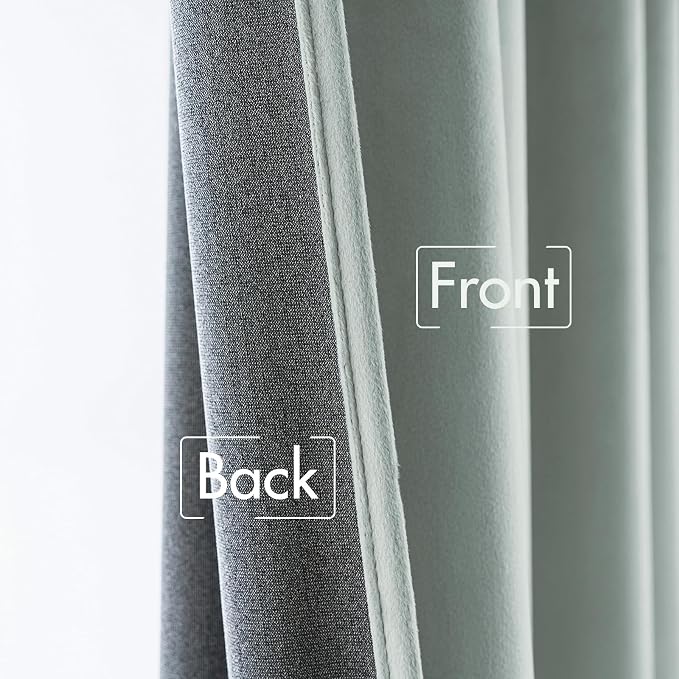 MIULEE Velvet Curtains 90 inches - Image 6