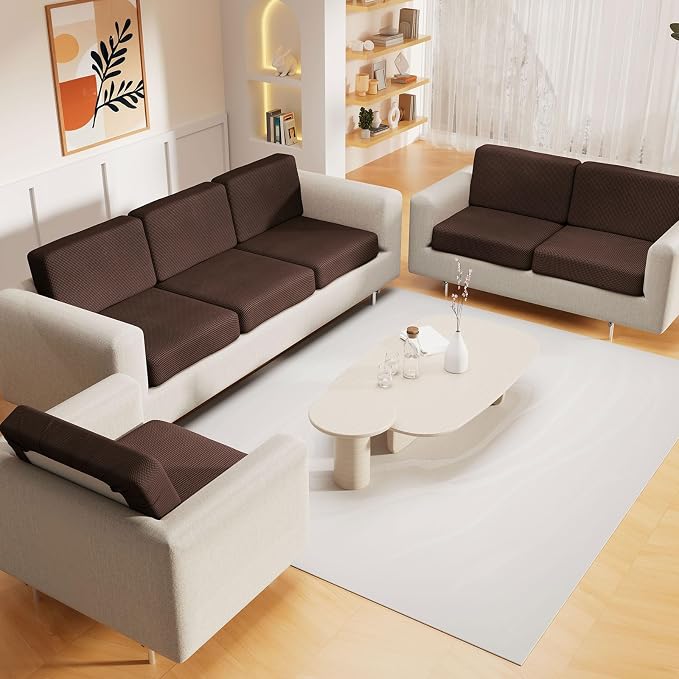 hyha Waterproof Couch Cushion Covers, Sectional Sofa Cushion Slipcovers L Shape - Image 7