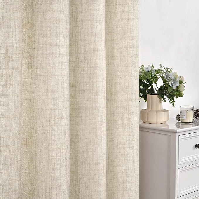 YoungsTex Linen Curtains 72 Inches Long - Image 7