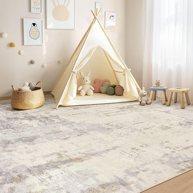 UERMEI 5x7 Area Rug Living Room Rugs - Image 5