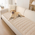 Smiry Couch Cover for Dogs Washable, Non Slip Fuzzy Pet Couch Covers for 3 by Smiry