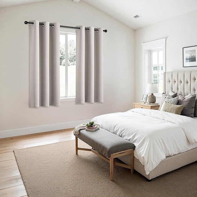 MIULEE Cobblestone Blackout Curtains - Image 6