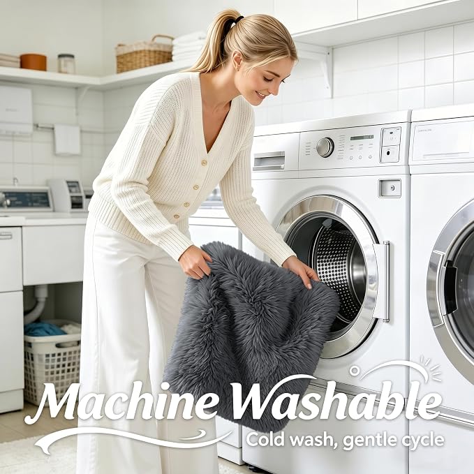 OLANLY 8x11 Machine Washable Large Area Rugs - Image 2