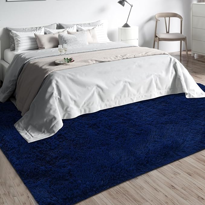 Shag Area Rugs for Bedroom Living Room, 4X6 Ultra Soft Fluffy Area Rugs for Dorm - Image 8