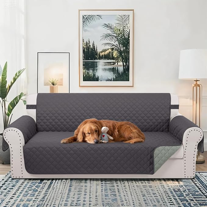 Reversible Loveseat Sofa Covers Couch Cover Furniture Protector - Image 2