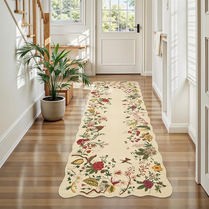 Rugflix 2x6 Runner Rug for Hallway, Washable Kitchen Runner Non Slip, Soft Low by RugflixAreaRugs