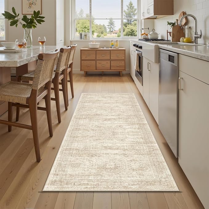 Soalmost Runner Rug 2'x6' Washable Non-Slip Runner Rugs - Image 3