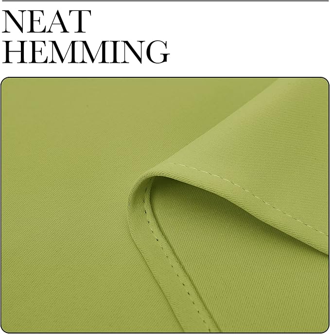 NICETOWN Fresh Green Blackout Curtains 48 inches Long - Image 6