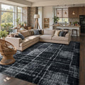 8x10 Ft Extra Large Shag Rugs for Living Room, Tie Dyed Ultra Soft Fluffy Furry by Cuzwlovita