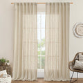 LAMIT Natural Linen Blended Curtains by LAMIT