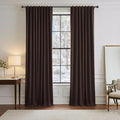 PONY DANCE Black Out Curtains for Bedroom Window, Room Darkening 96 inch by PONYDANCE