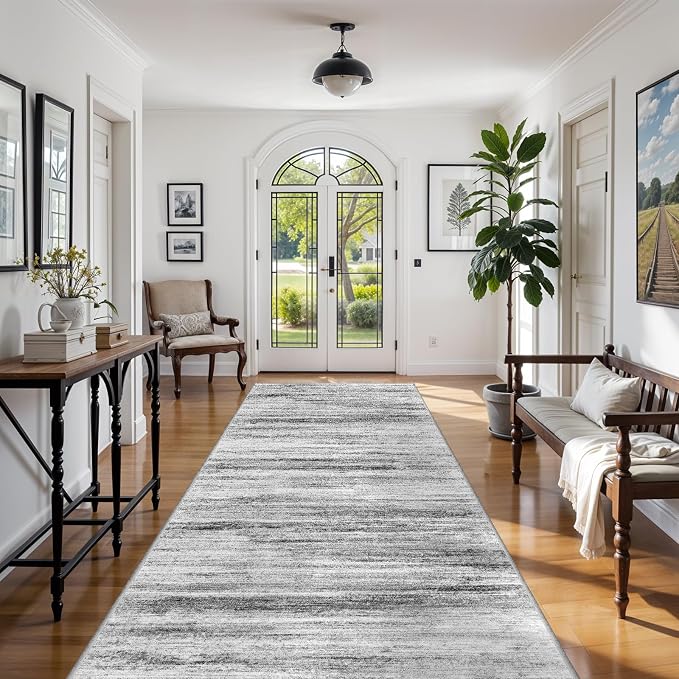 Large Runner Rugs for Hallway 4x18: Non-Slip Washable Wide Carpet - Image 7