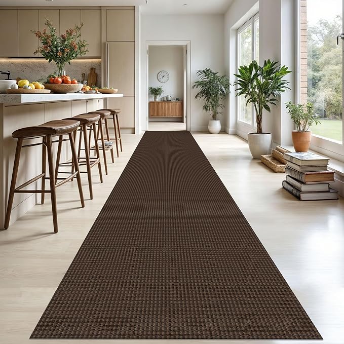 KOZYFLY Extra Long Runners for Hallways 3x20 ft Washable Kitchen Runner Non - Image 2